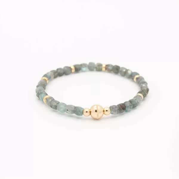 Cube armband met Kyaniet