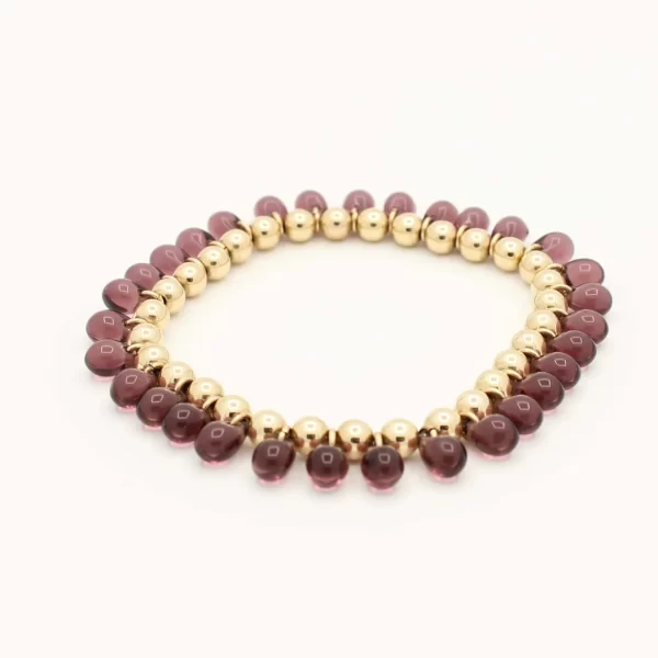 Drop it armband ~ Purple Rain