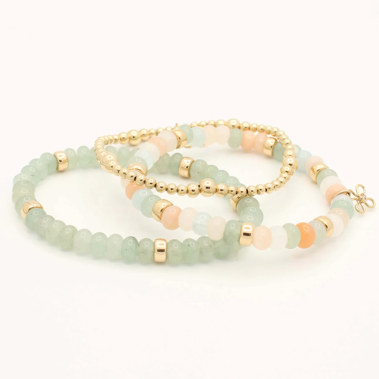Gem Trio Set armbanden