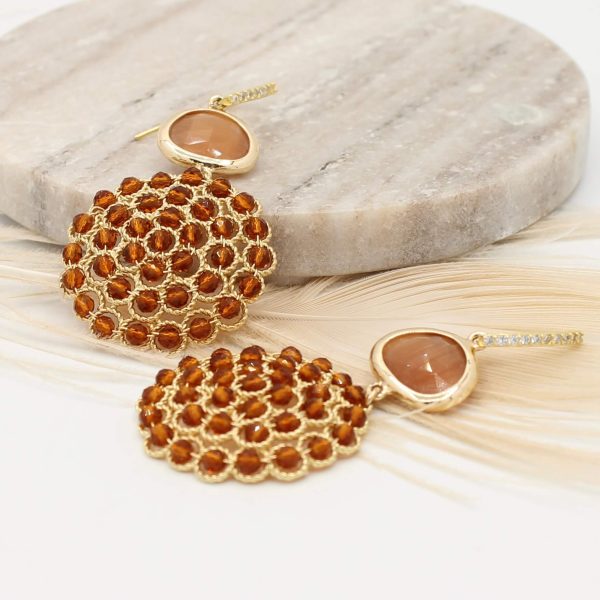 Beaded Flower ~ Hazel