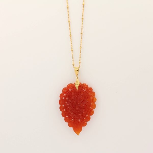 India Leaf Hanger Onyx M