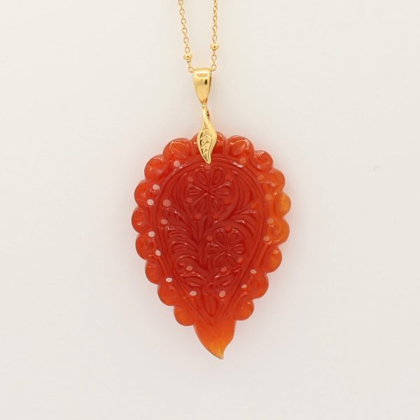 India Leaf Hanger Onyx M