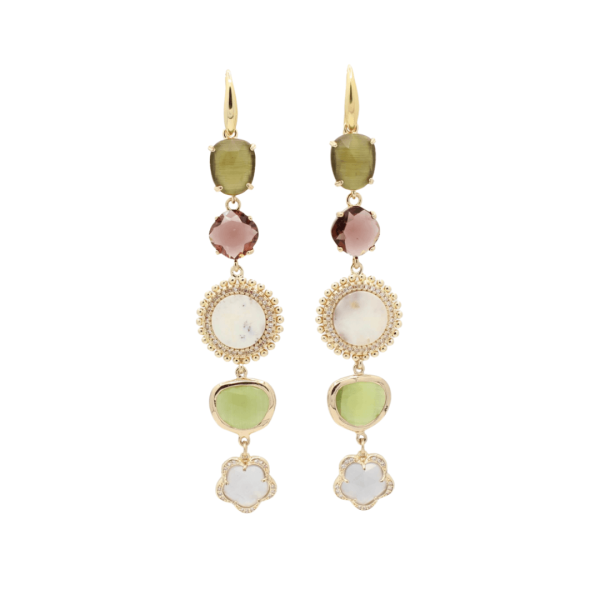 Celebrate Life ~ X Long oorhangers