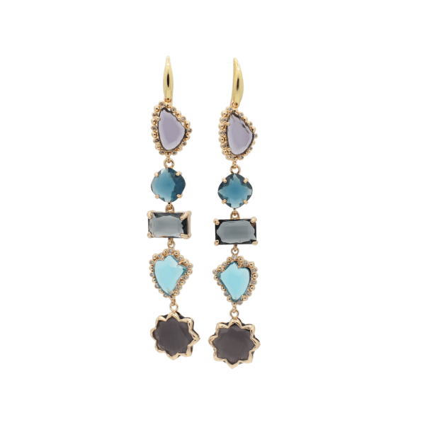 Celebrate Life ~ X Long oorhangers