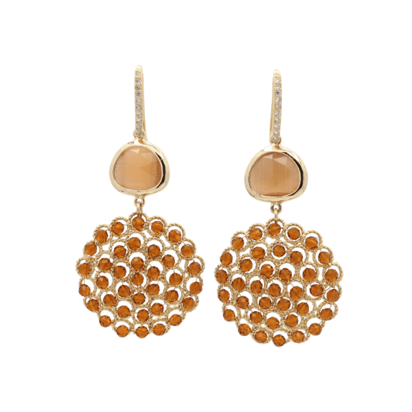 Beaded Flower ~ Hazel