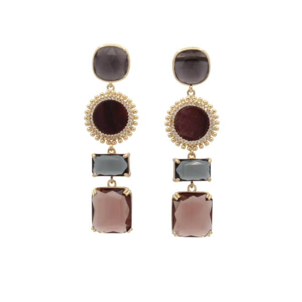 Burgundy Grace | oorstekers