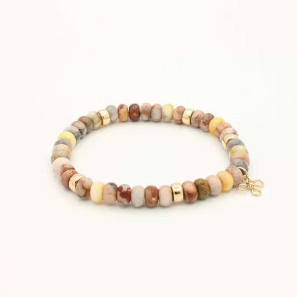 Joy armband met Picasso Jaspis