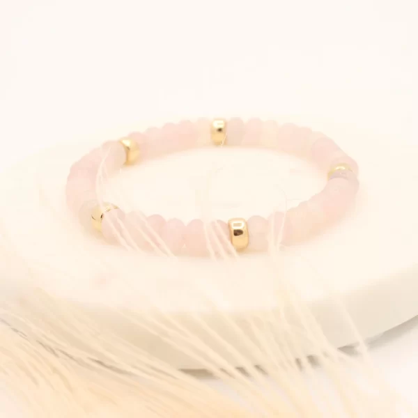 Joy armband met Rozenkwarts