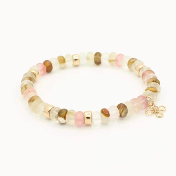 Joy armband met Watermeloen Toermalijn