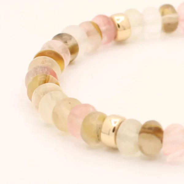 Joy armband met Watermeloen Toermalijn
