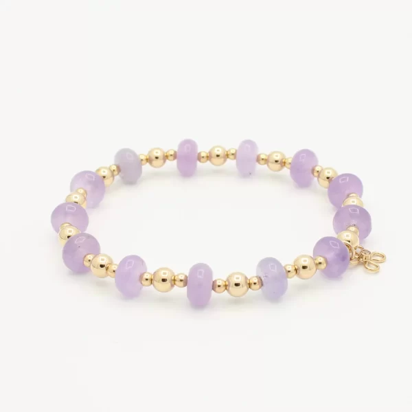 Maxime armband met Lavendel Amethist