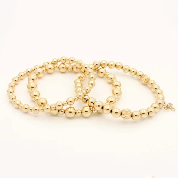 Mix & Match Set armbanden Happy Gold