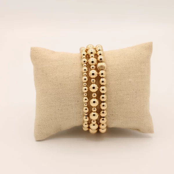 Mix & Match Set armbanden Happy Gold