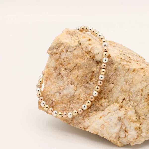 Original 3 Color armband Gold | Silver | 4mm