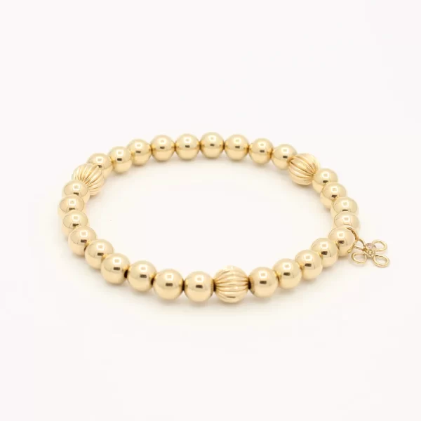 Original Gold Filled | Stripe | 6 & 8 mm