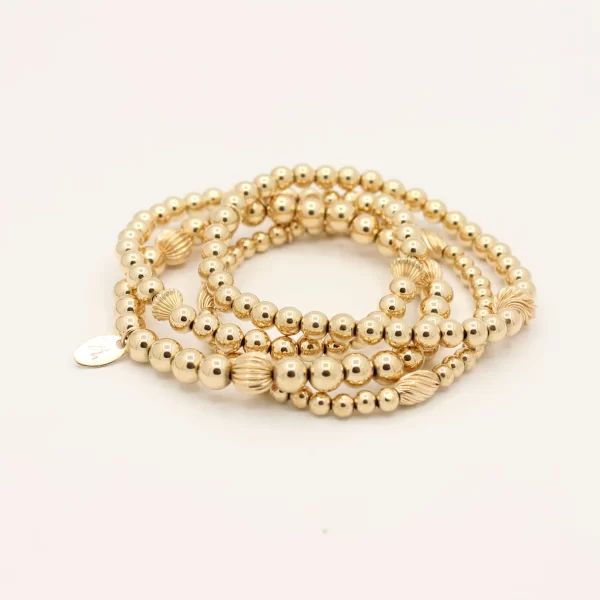 Original Gold Filled | Stripe | 6 & 8 mm