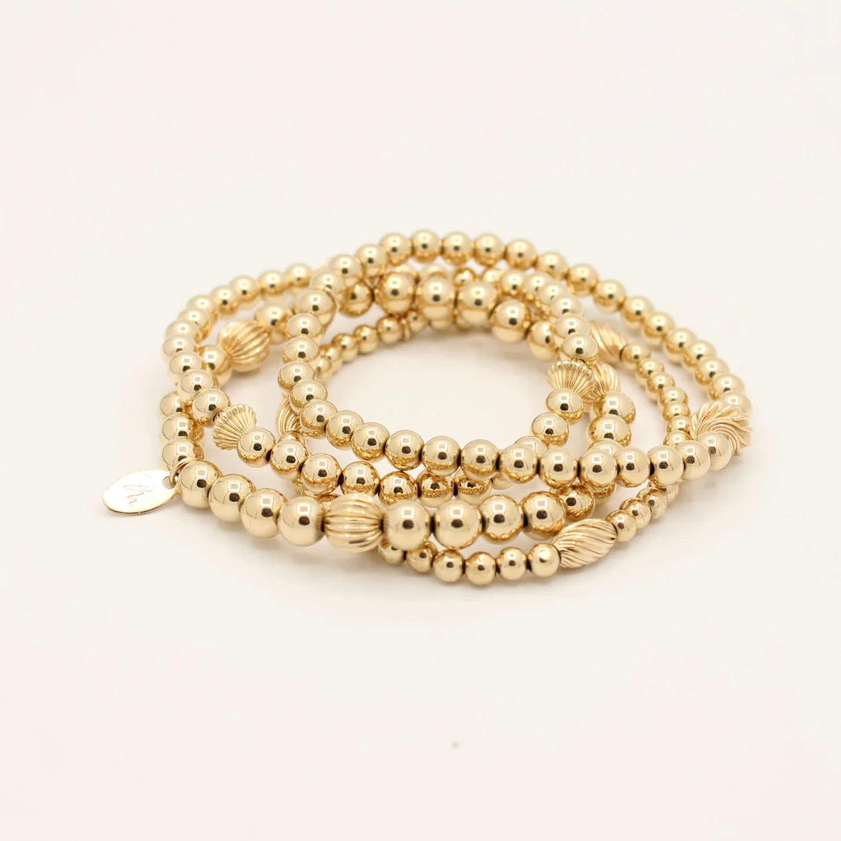 Original Gold Filled | Stripe | 6 & 8 mm - Afbeelding 2