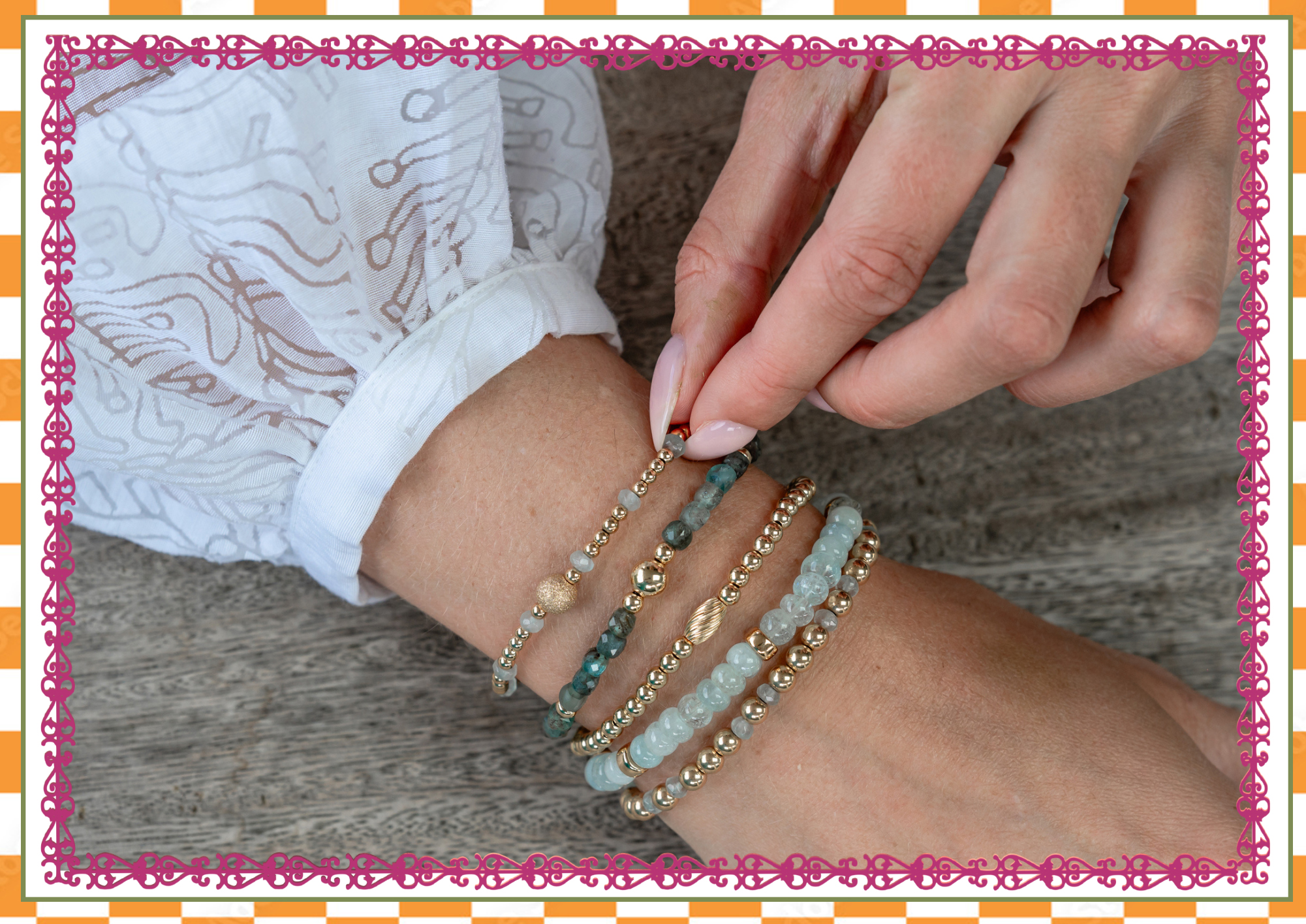 PaulinaM - Handgemaakte, high end armbanden, oorbellen en Colliers