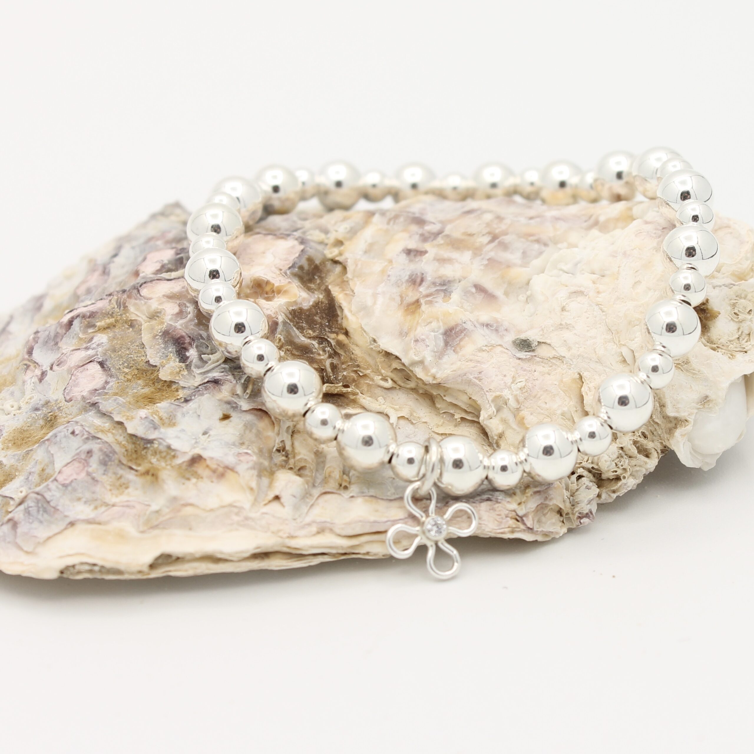 Sterling Silver 6 & 4 mm - Afbeelding 2