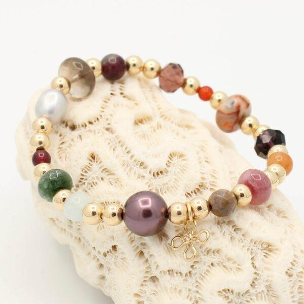 Color Fun- orange-burgundy-green