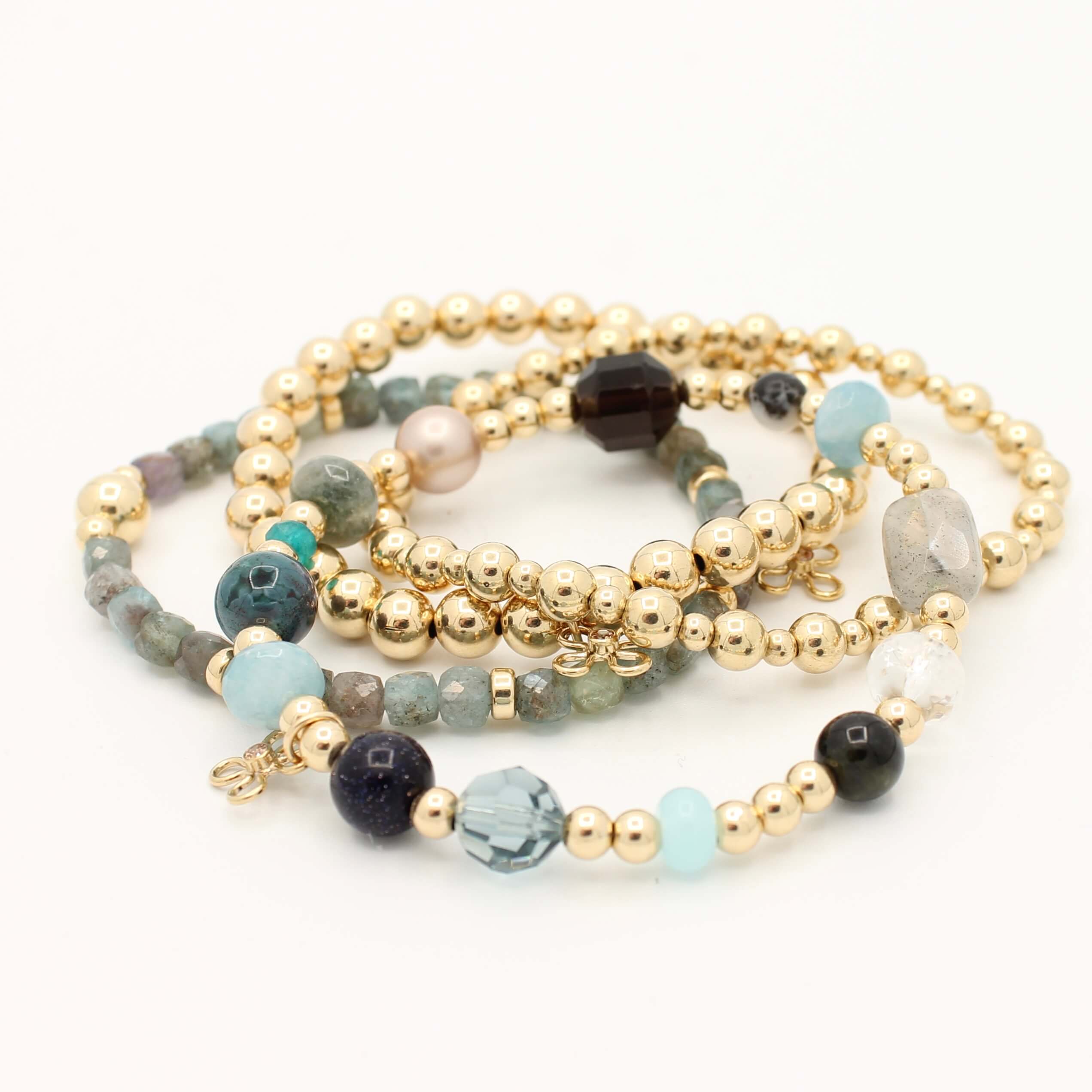Color Fun- blue-brown-grey - Afbeelding 3
